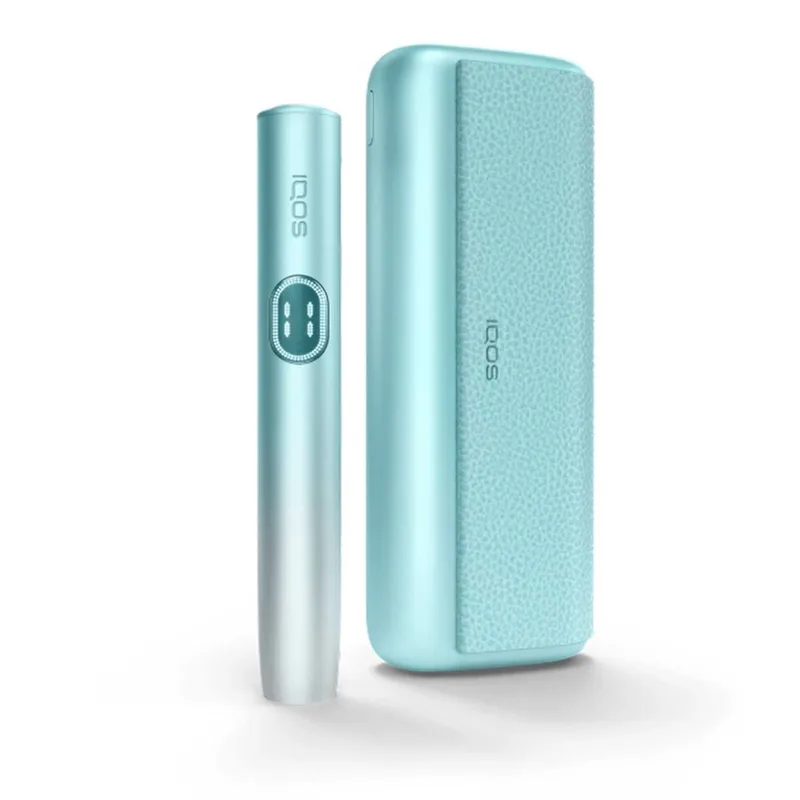 دستگاه IQOS ILUMA PRIME i فیروزهای (Breeze Blue)